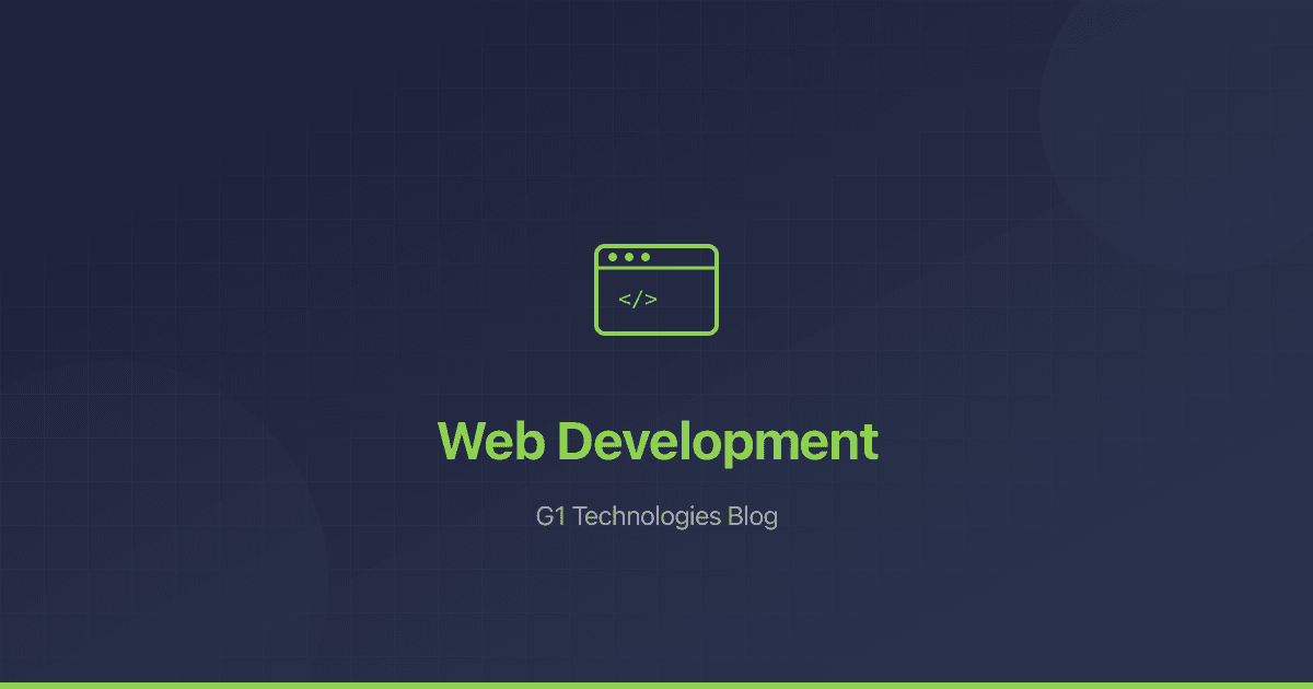 Web Development - Website Performance Optimization: Core Web Vitals Guide - Technical article thumbnail showing key concepts and insights